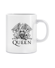 puodelis Queen vienspalvis logo puodelis Queen vienspalvis logo